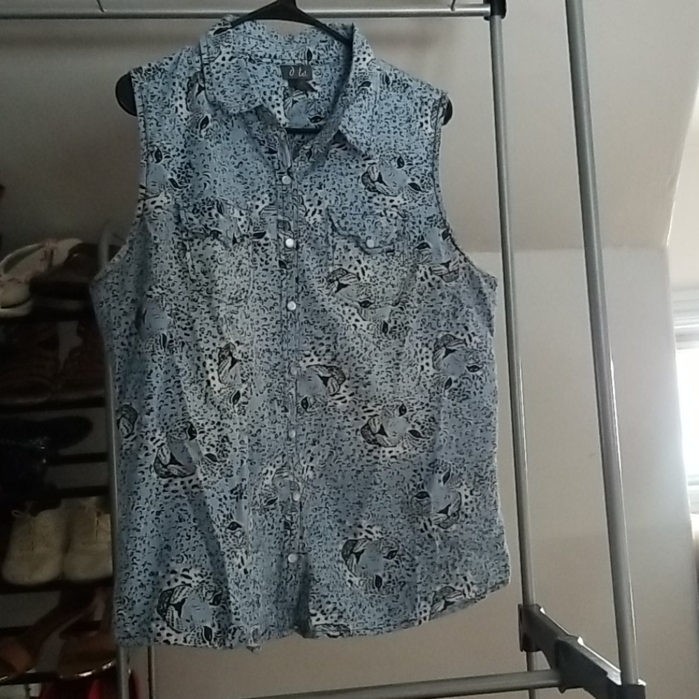 Denim vest